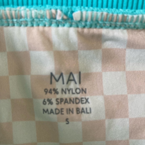 Mai Deluxe Everyday Seamless Athleisure Shorts Bali NWT High waist Ocean Ribbed - Picture 6 of 10